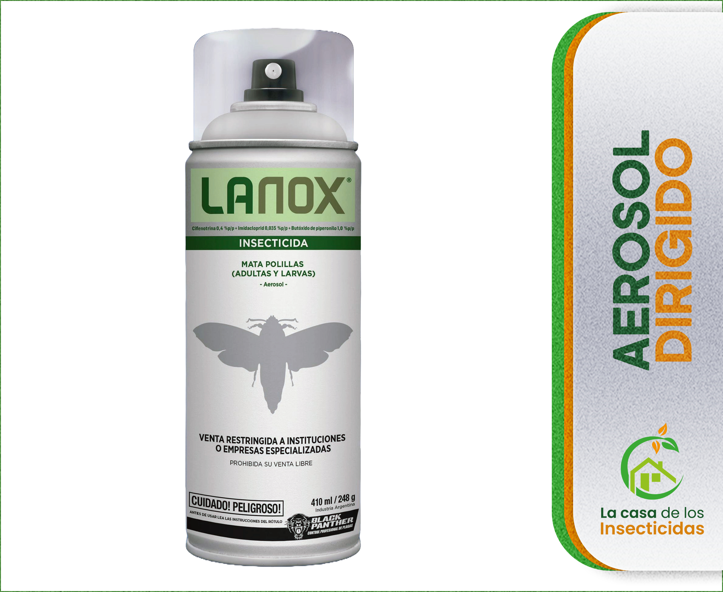Lanox Aerosol para el Control de Polillas