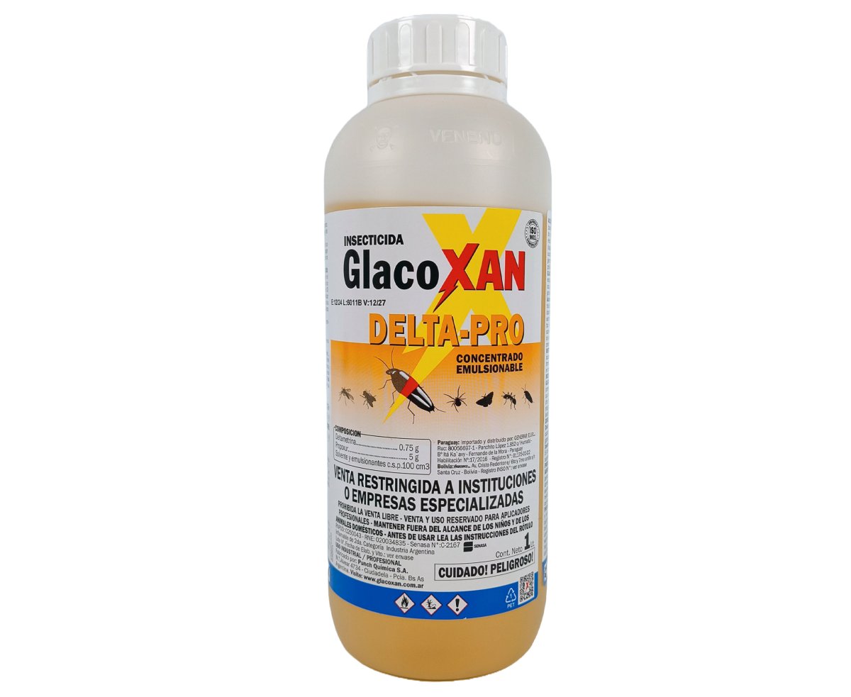 Glacoxan Delta Pro insecticida control de plagas