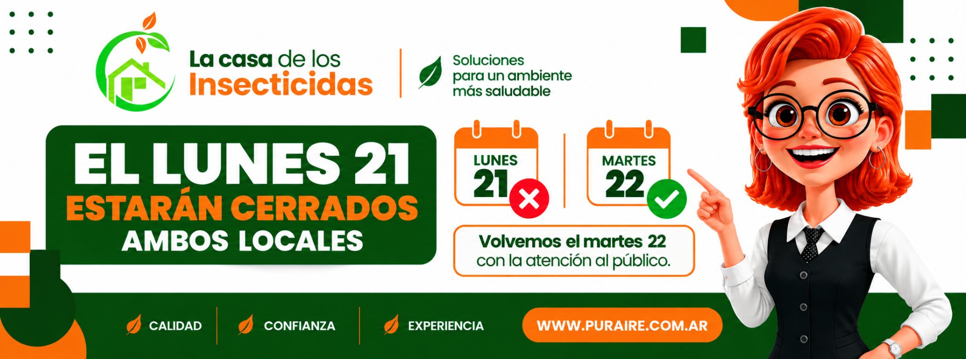 LUNES 21 CERRADO